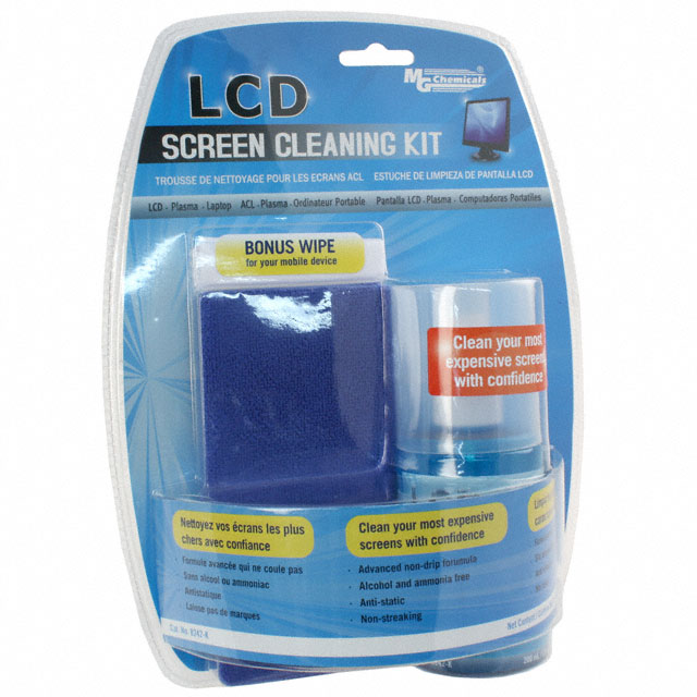 【8242-K】CLEANING KIT SCREEN 200ML/6.8 OZ