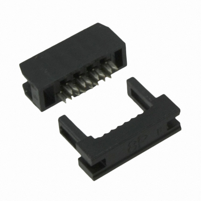 【AWP2-08-7240-T-R】CONN SOCKET 8POS IDC GOLD