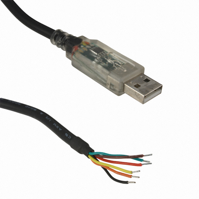 【TTL-232RG-VSW3V3-WE】CABLE USB SERIAL 3.3V WIRE 50MA
