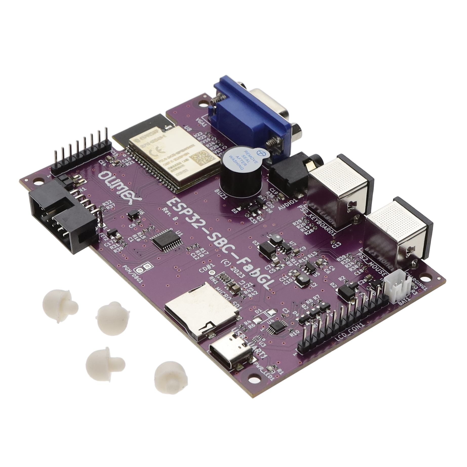 【ESP32-SBC-FABGL】ESP32 EVAL BOARD