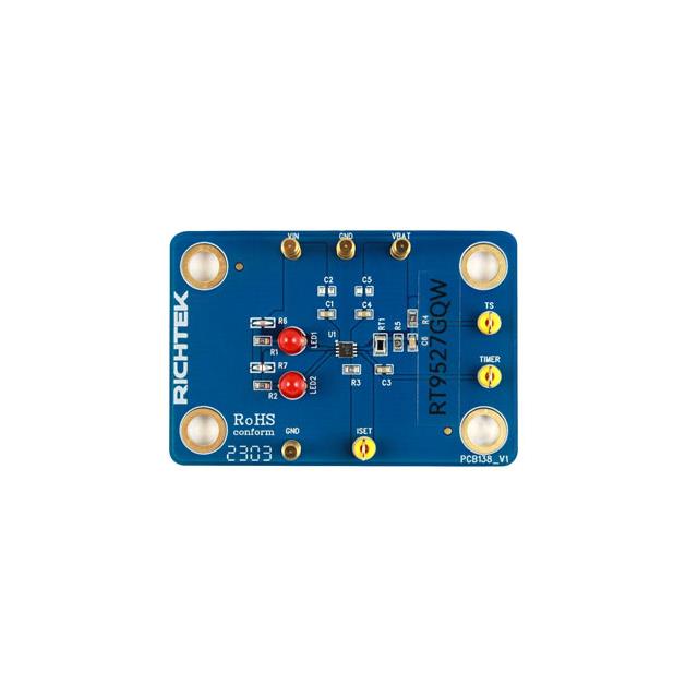 バッテリチャージャRT9527GQW評価ボード【EVB_RT9527GQW】