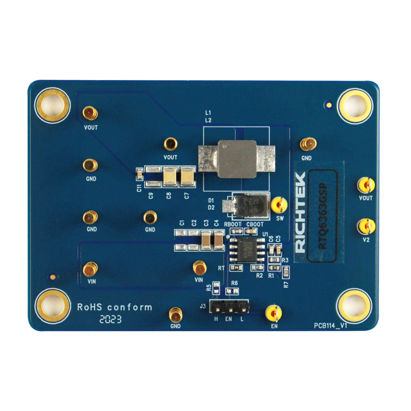 EVAL BOARD FOR RTQ6365【EVB_RTQ6365GSP】