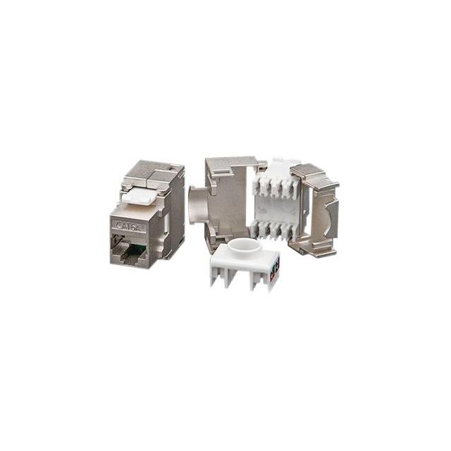 【3261-0006-10】CAT6A SHD KEYSTONE JACK, 180, DI