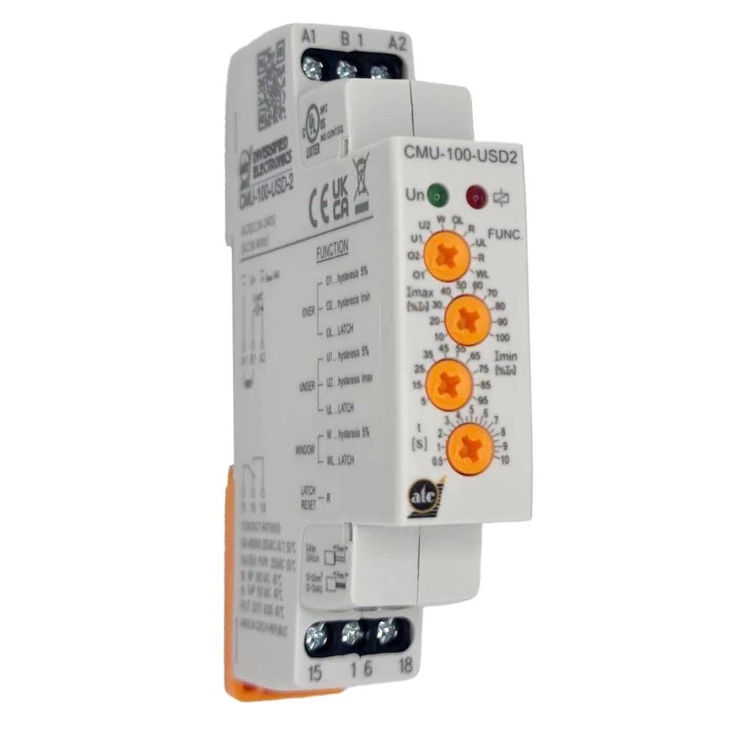 【CMU-100-USD5】CMU SERIES DIN RAIL UNIVERSAL CU