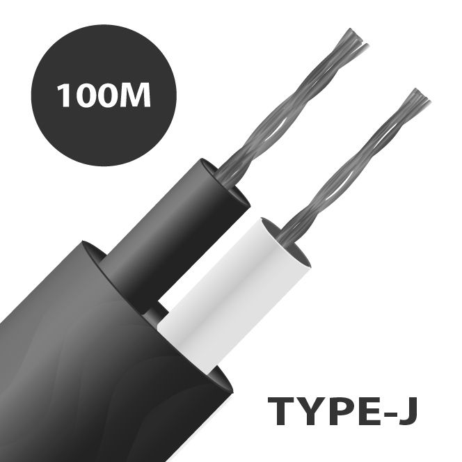 100M CABLE/WIRE IEC J PVC FLAT 7【XE-2200-100】
