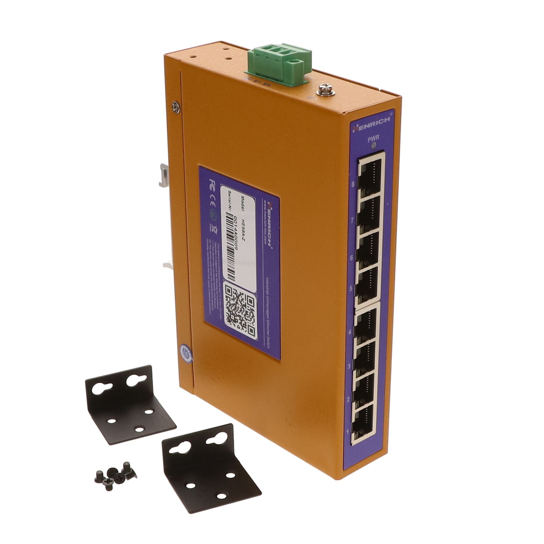 【HES8A-Z】NETWORK SWITCH-UNMANAGED 8 PORT