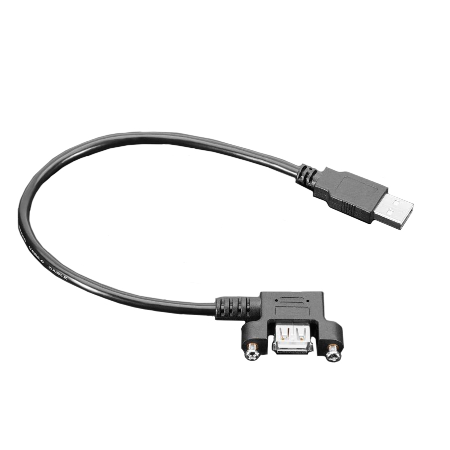 【6004】PANEL MOUNT USB CABLE - USB A PL