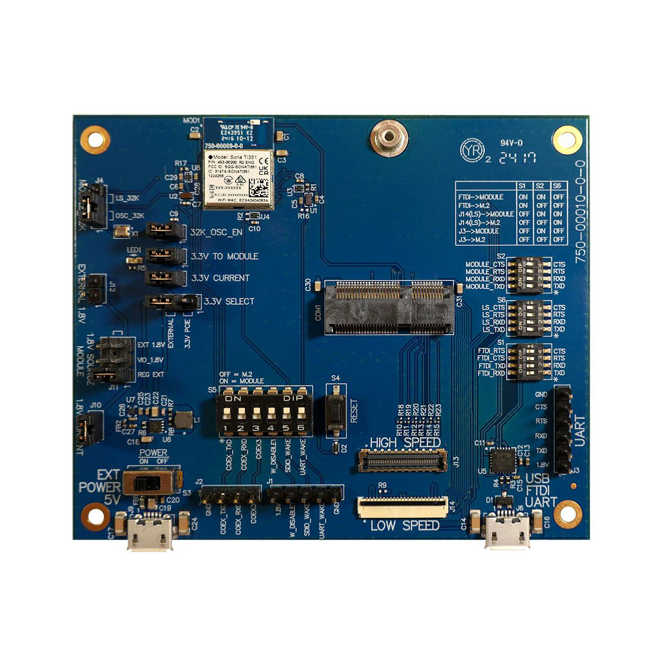 DEVELOPMENT KIT, SONA TI351, CHI【453-00200-K1】