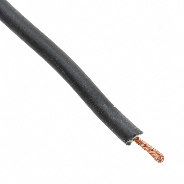 【6733-0】TEST LEAD 18AWG 10KV BLACK 50'