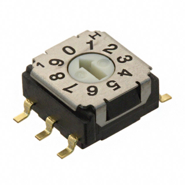 【SH-7010TB】SWITCH ROTARY DIP BCD 0.1A 5V