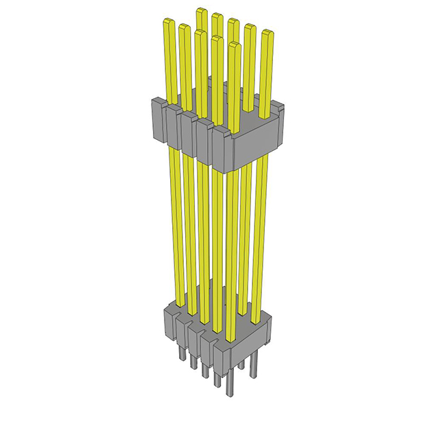 CONN HDR 10POS 0.05 STACK T/H【DWM-05-61-S-D-750】