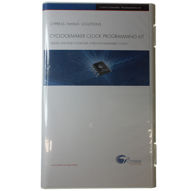 【CY3675-CLKMAKER1】KIT FLEXO PROGRAM CLOCK USB