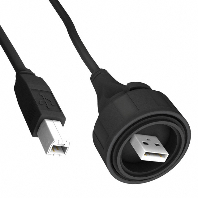 【PX0840/A/2M00】CBL USB2.0 A PLUG-B PLUG W/COUPL