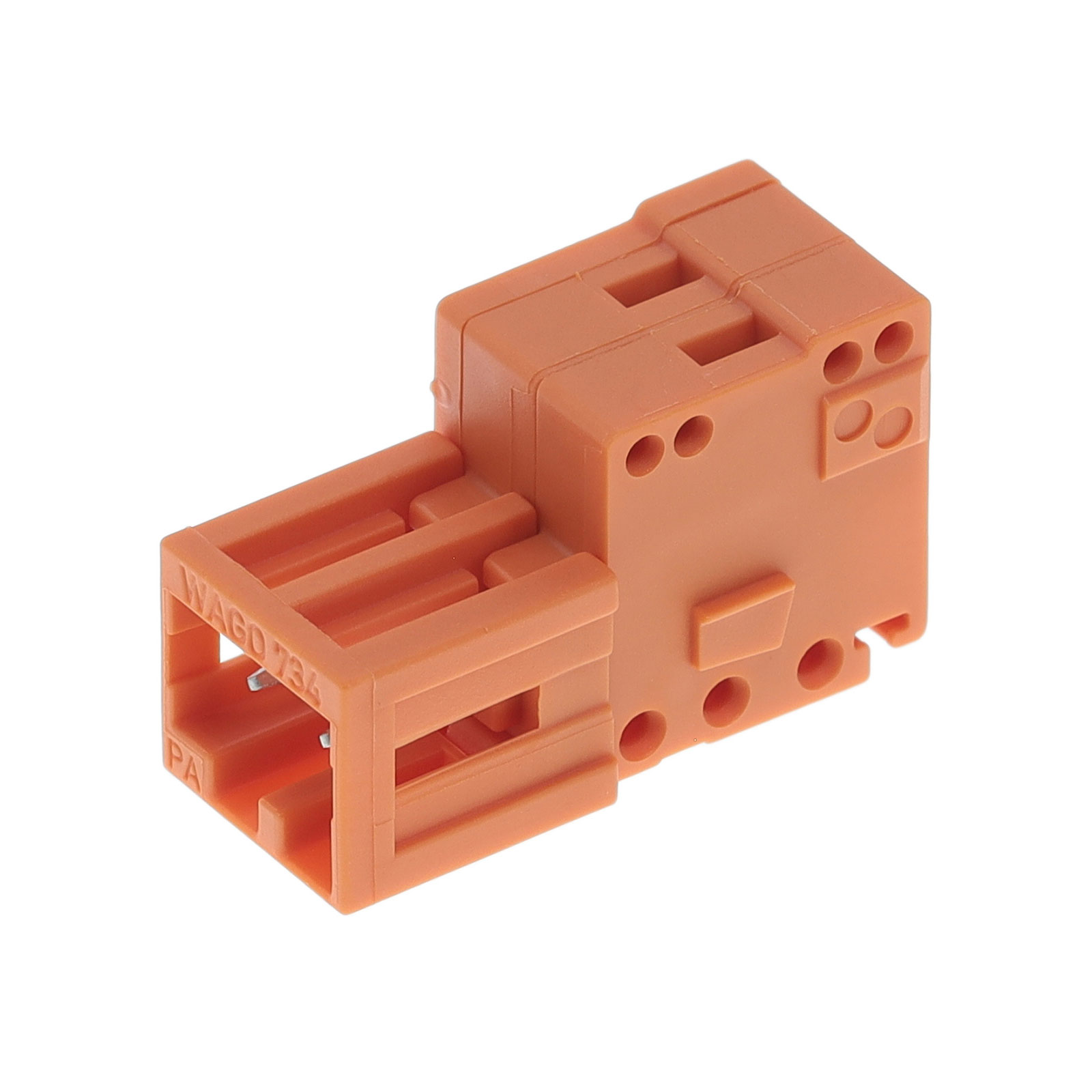 【734-332】TERM BLOCK PLUG 2POS 3.81MM