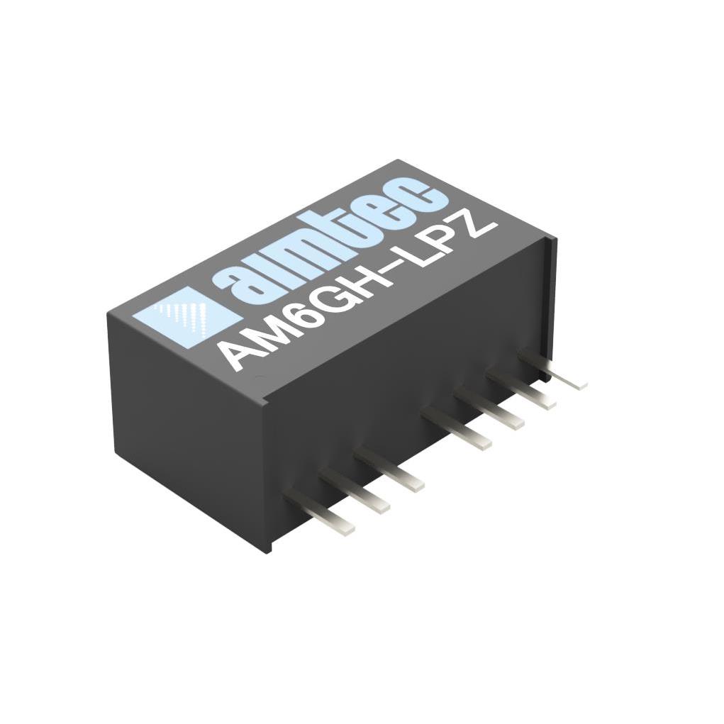 【AM6GH-2412SLPZ】6W DCDC 4:1 SIP8