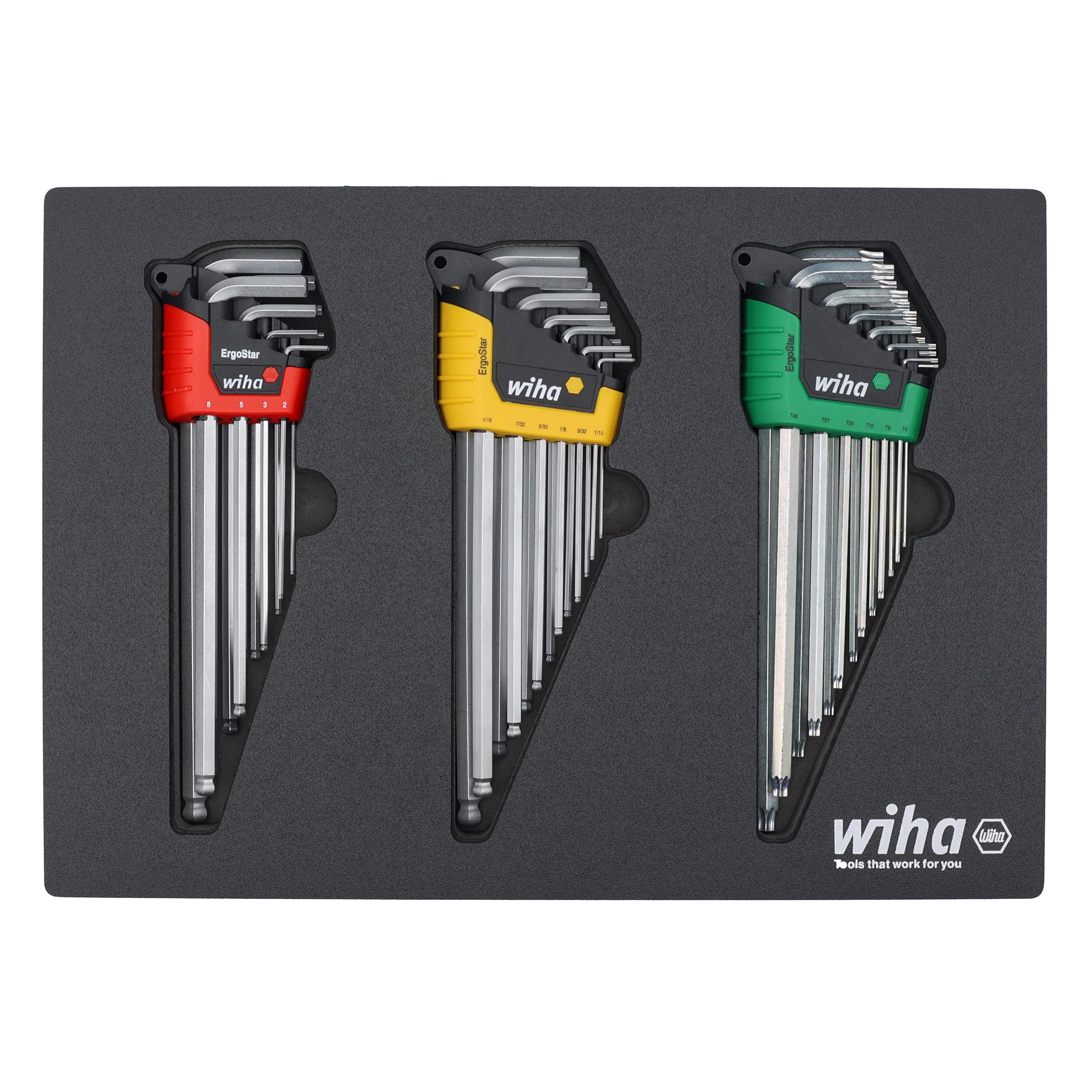 【66979】35 PIEC L-KEY FAOM TRAY SET