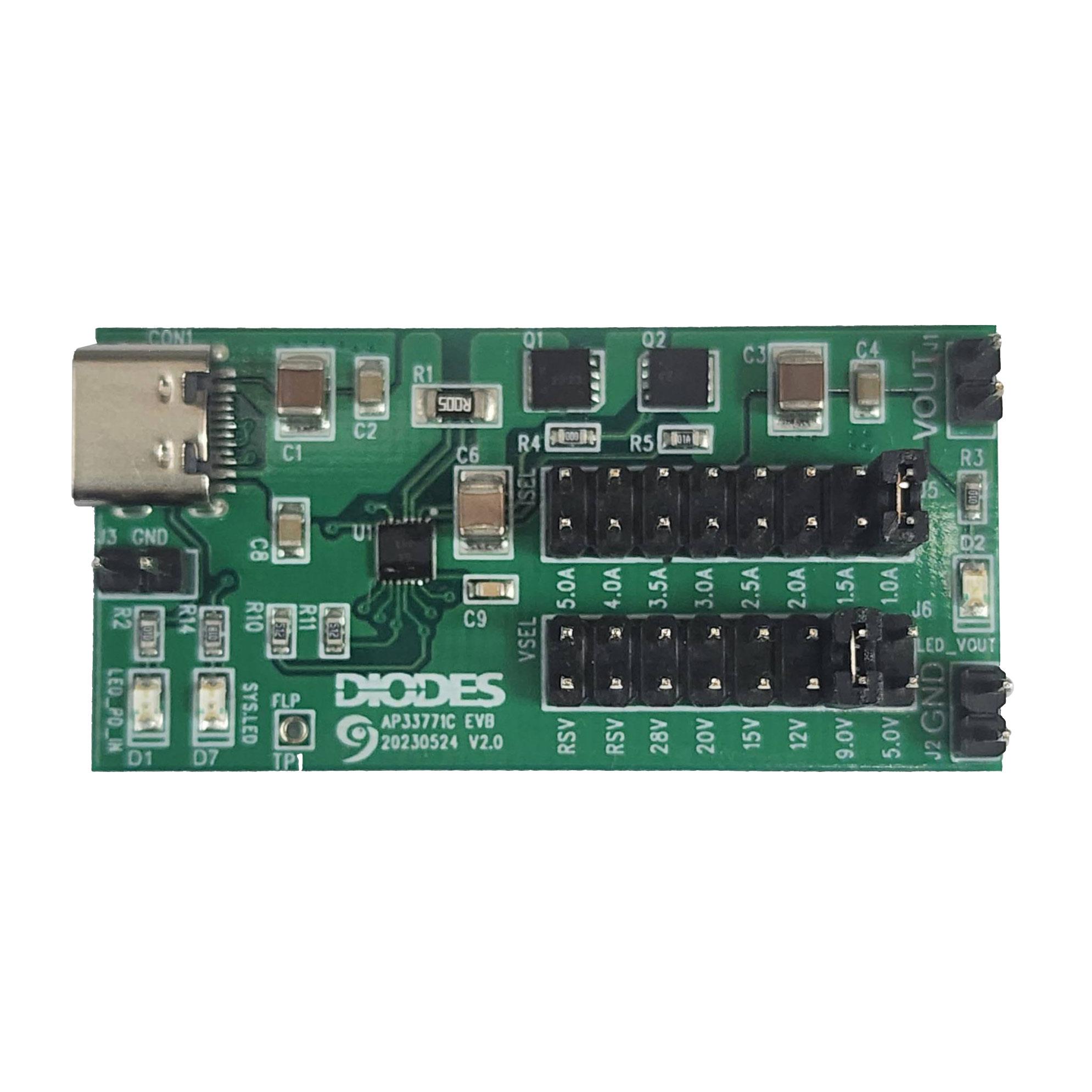 【AP33771C-EVB】USB PD3.1シンクコントローラAP33771C評価ボード