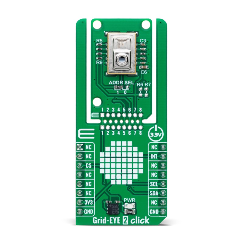 【MIKROE-6208】GRID-EYE 2 CLICK