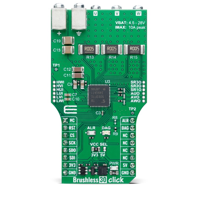 【MIKROE-6348】BRUSHLESS 31 CLICK