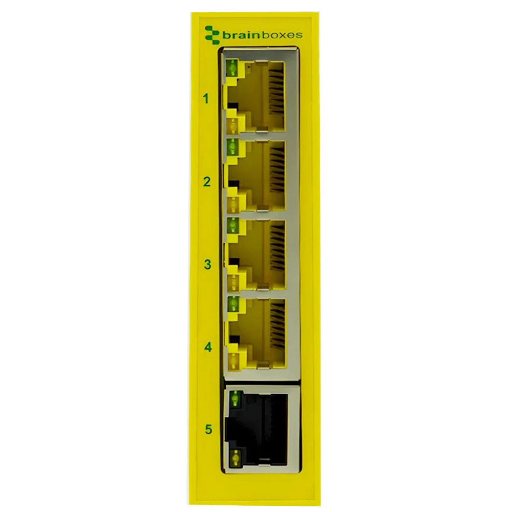 INDUSTRIAL 5 PORT POE+ GIGABIT E【SW-535】