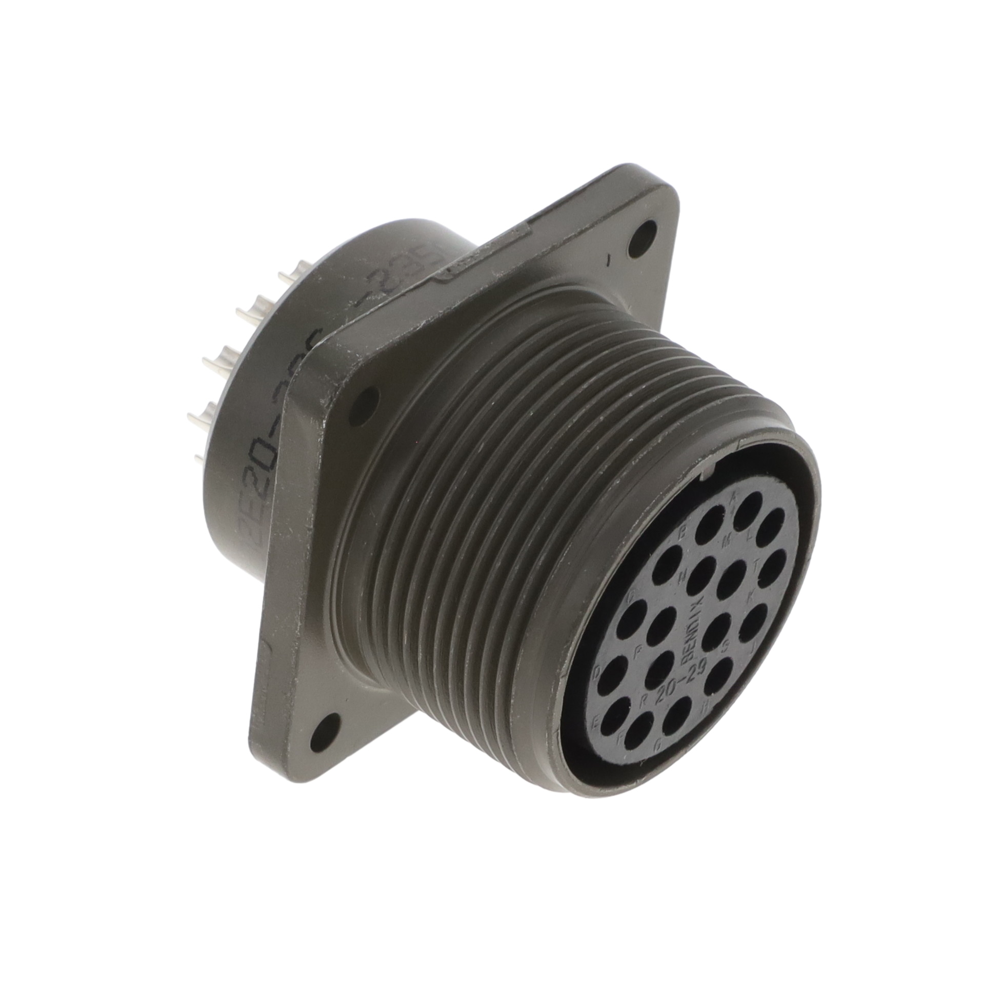 CONN RCPT FMALE 17P SOLDER CUP【MS3102E20-29S】