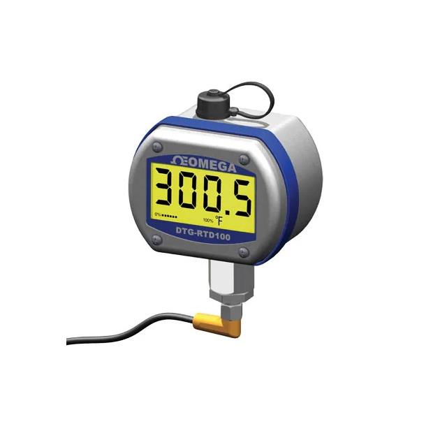 【DTG-RTD100-1/4-400-E-W-AB】DIGITAL PT100 RTD THERMOMETER, N