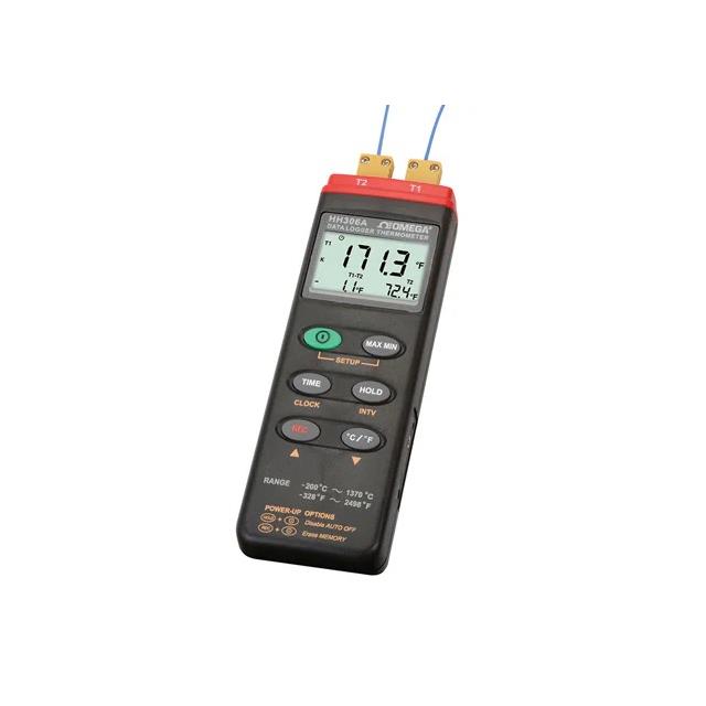 【HH306A】THERMOCOUPLE DATALOGGER, 2-CH, H