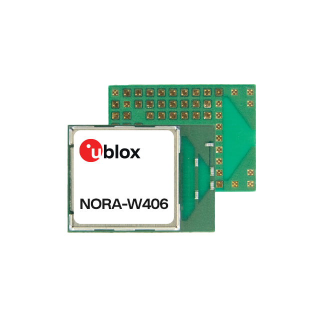 WI-FI 6 MOD, BLE 5.3, MATTER, 8M【NORA-W406-00B】