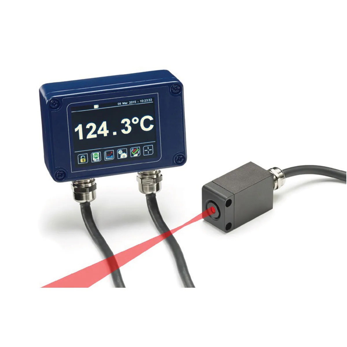 【OS-PCF35-2M-1V】INFRARED SENSOR, 0 C TO 500 C,