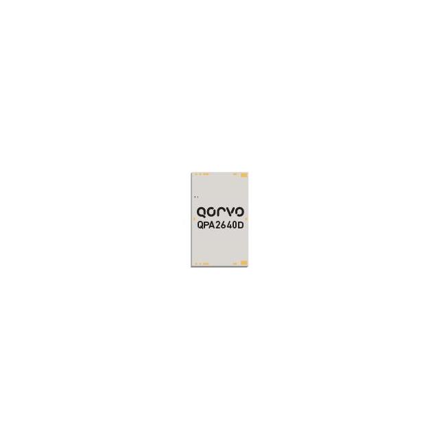 【QPA2640D】20-40 GHZ 10W MMIC PA