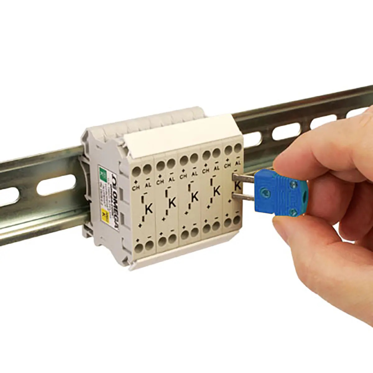 【DRTB-T-2】THERMOCOUPLE TERMINAL BLOCK, DIN