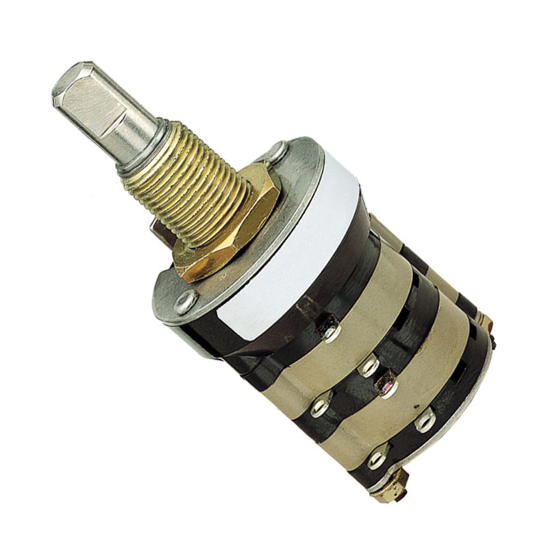 SWITCH ROTARY 3POS 5A 115V 44M60-03-2-03N Grayhill Inc.製｜電子