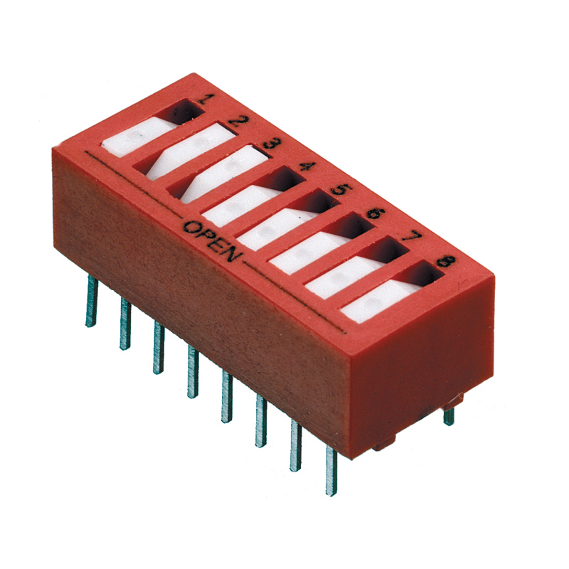 SWITCH SLIDE DIP SPDT 0.15A 30V【78J04T】