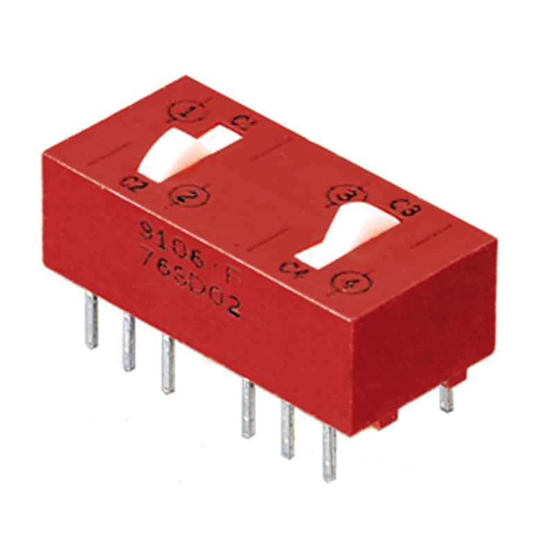 SWITCH SLIDE DIP DPDT 0.15A 30V【78K01T】