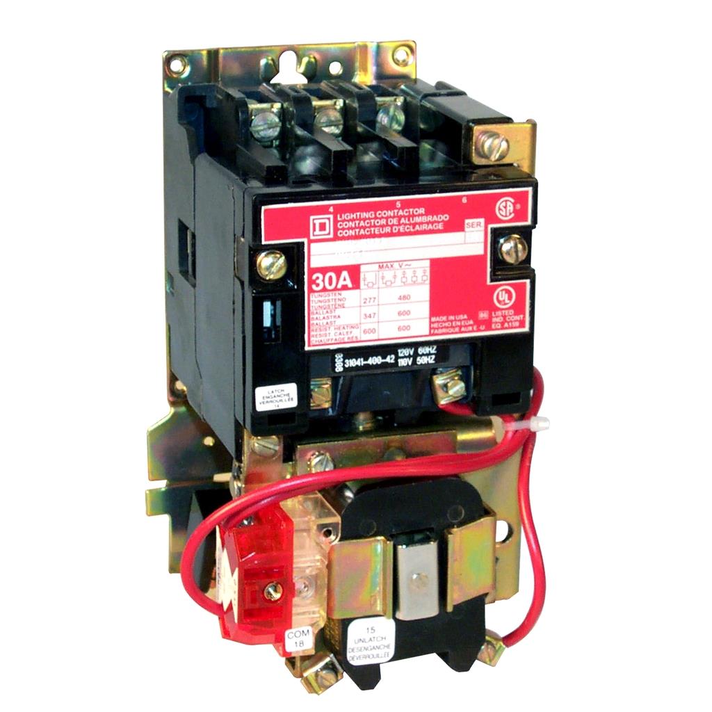【8903SQO10V02】LIGHTING CONTACTOR 600VAC 100A N