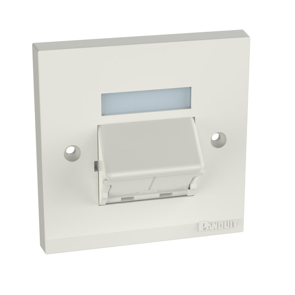 【CFPUKS2SIWY】MINI-COM FACEPLATE FRAME, 2 PORT