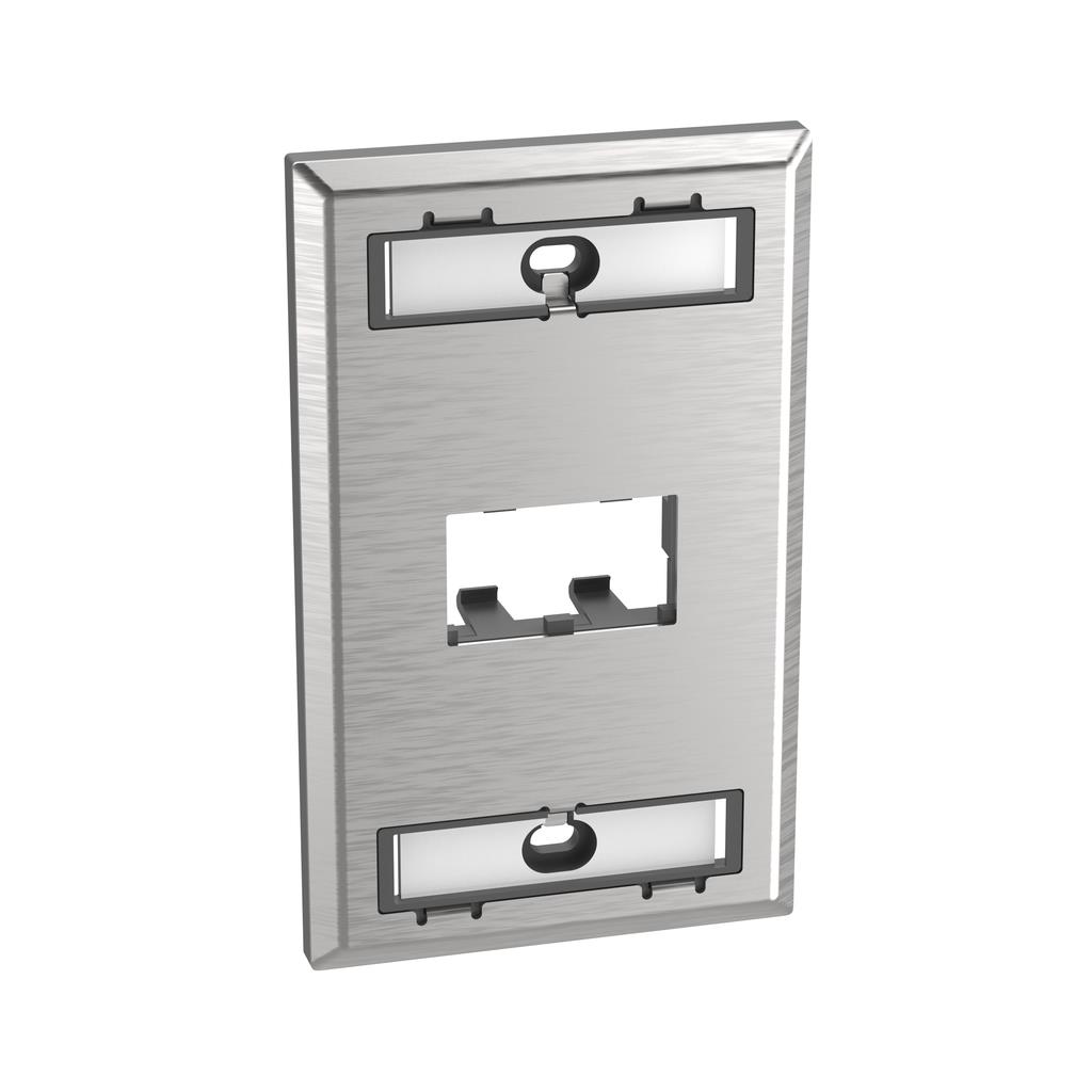 【CFPL2SU】MINI-COM STAINLESS STEEL FACEPLA