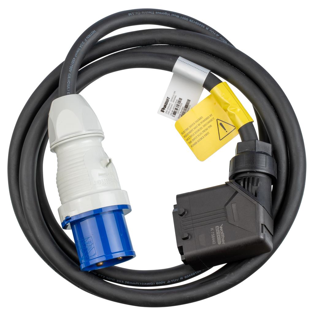 UPDU TO IEC 60309 2P+E 6H 20A (I【UPDUCRD8】