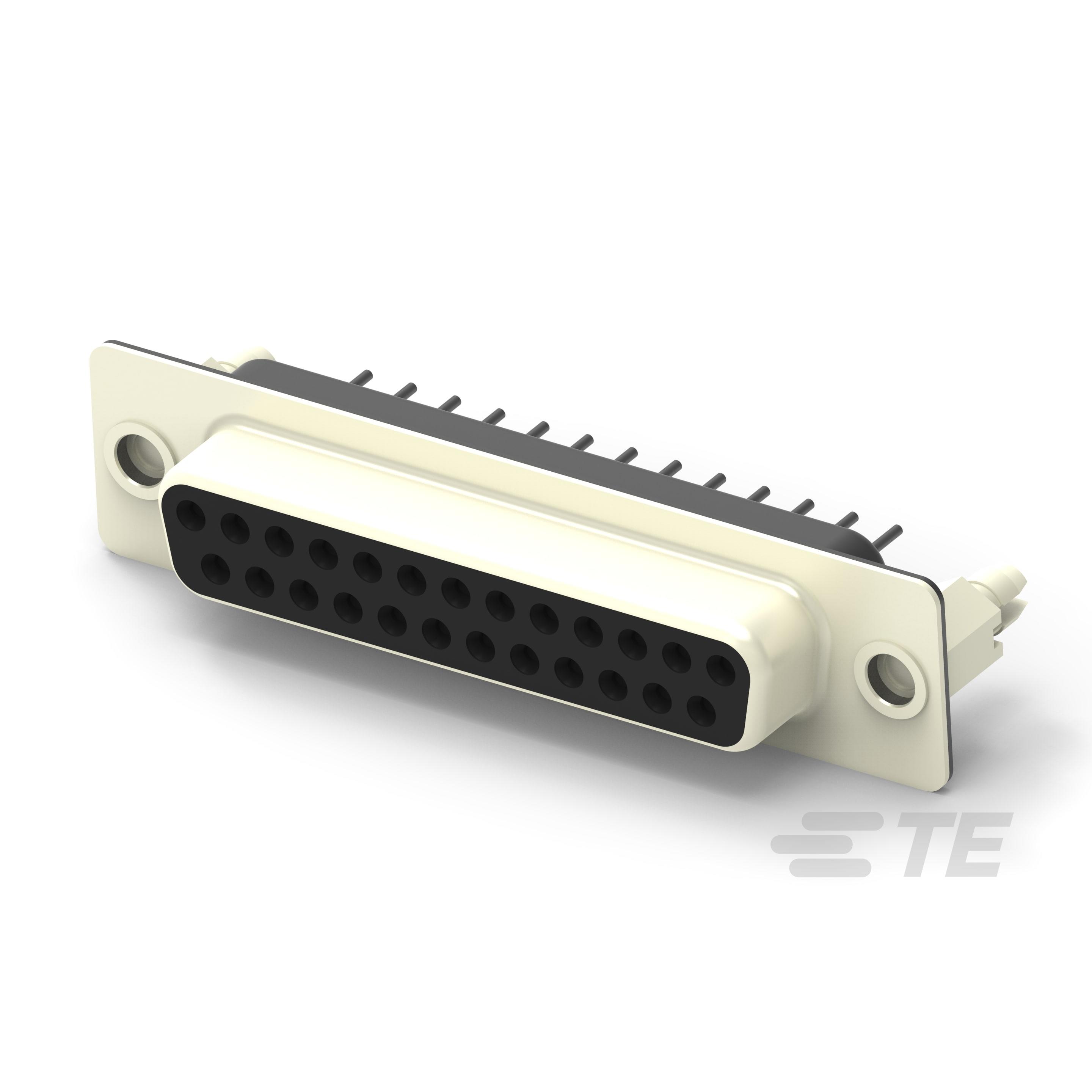 【2301841-1】CONN D-SUB RCPT 25POS VERT SLDR