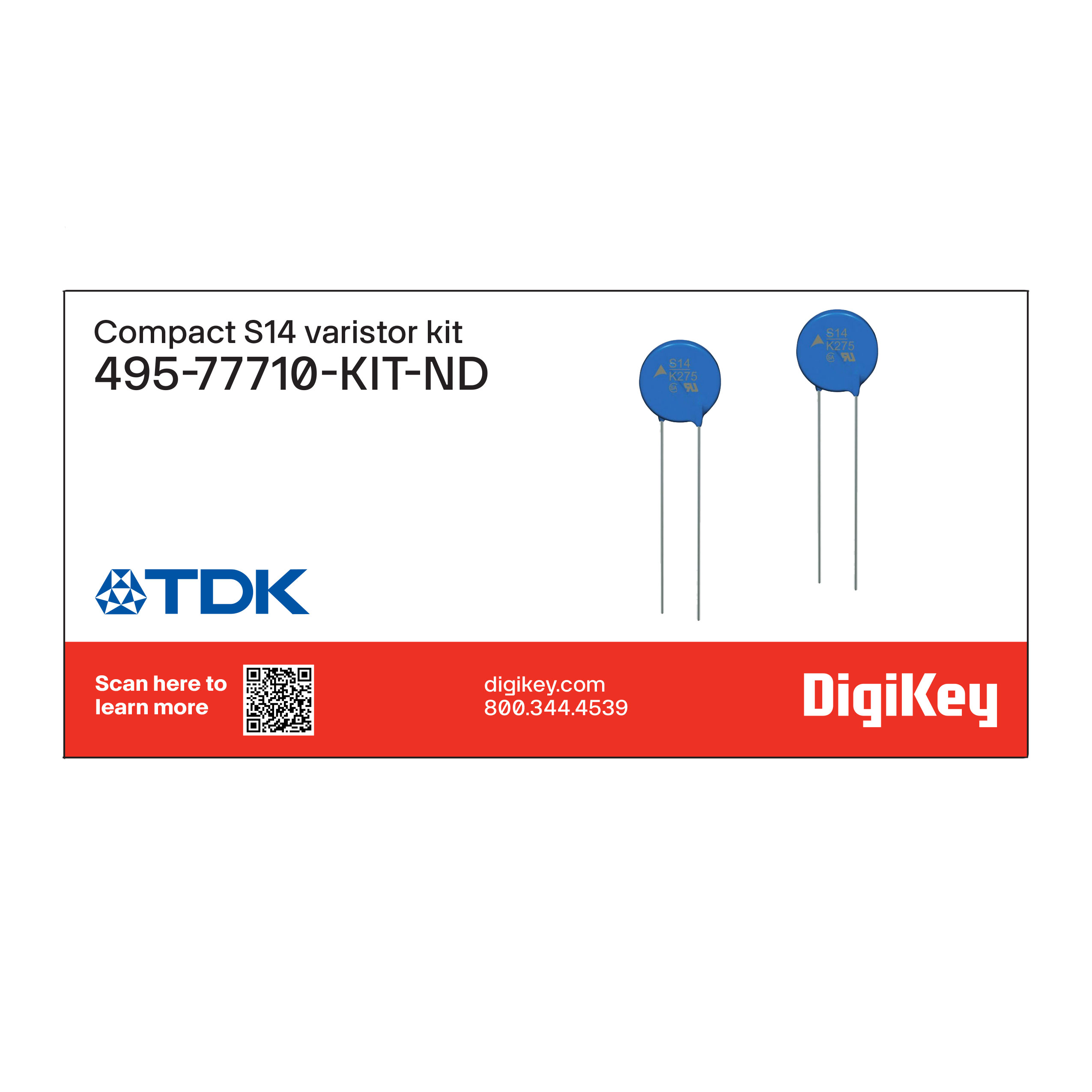 【495-77710-KIT】COMPACT S14 VARISTOR KIT