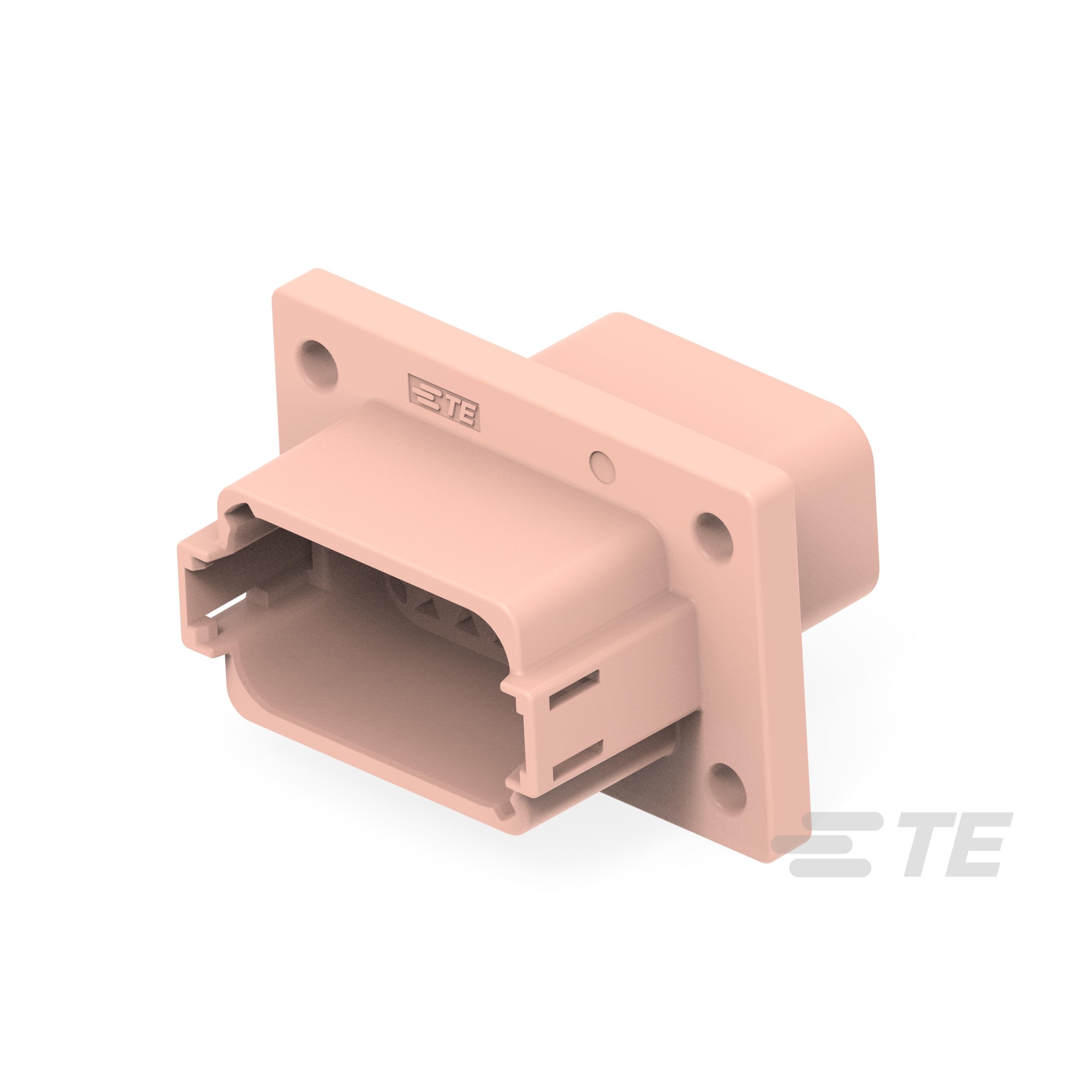REC, 12P, BRN, N, FLANGE, D【DT04-12PD-L012】