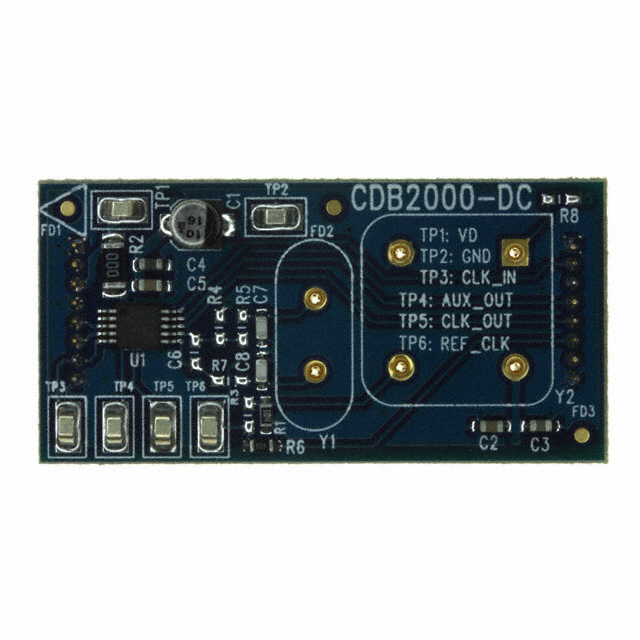 【CDB2000-DCCLKCP】BOARD EVAL GEN PURPOSE PLL