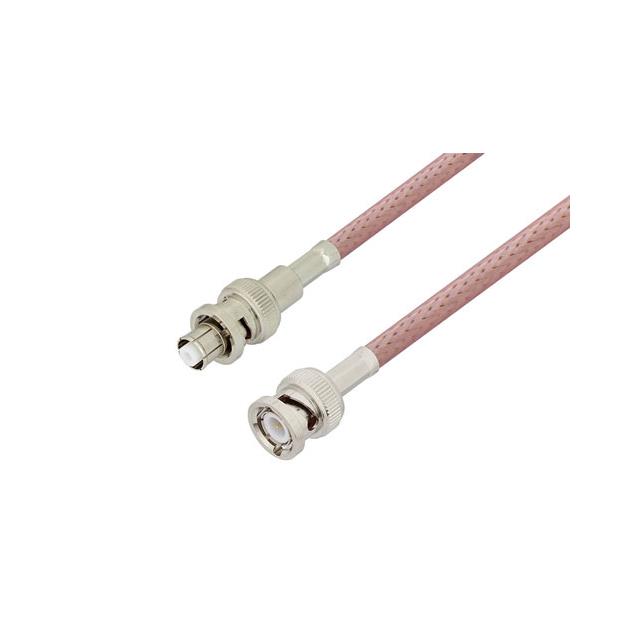 【PE36015LF-48】SHV Plug to BNC Male Cable 48 In