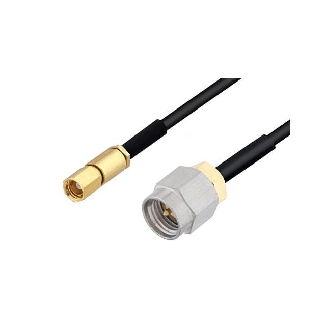 【PE3C4444-24】SMA Male to SSMC Plug Cable 24 I