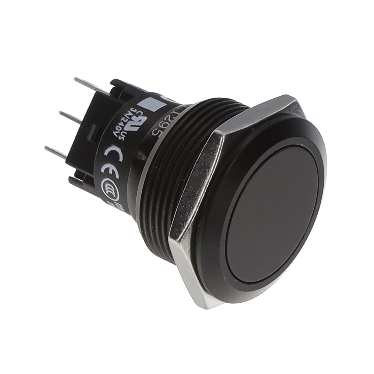 【82-6951.1000】PUSHBUTTON, MOMENTARY, 22MM, ALU