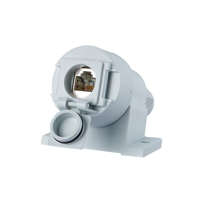 RJ45 CAT 6A CABLE COUPLER, E-DAT【1309510003-E】