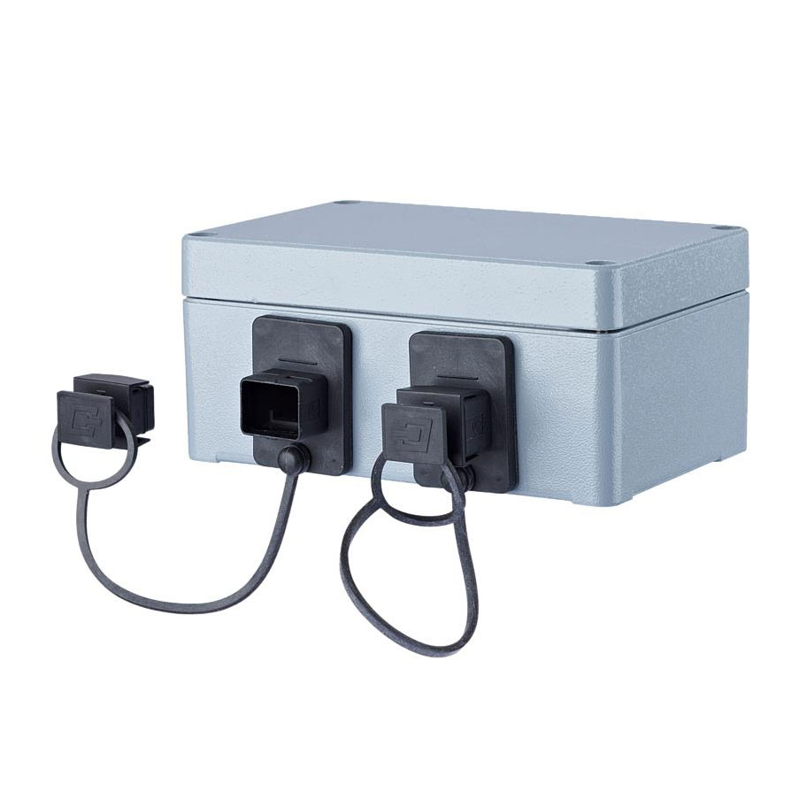 【1401040620ME】E-DAT IP67 V4 2 PORT METAL OUTLE