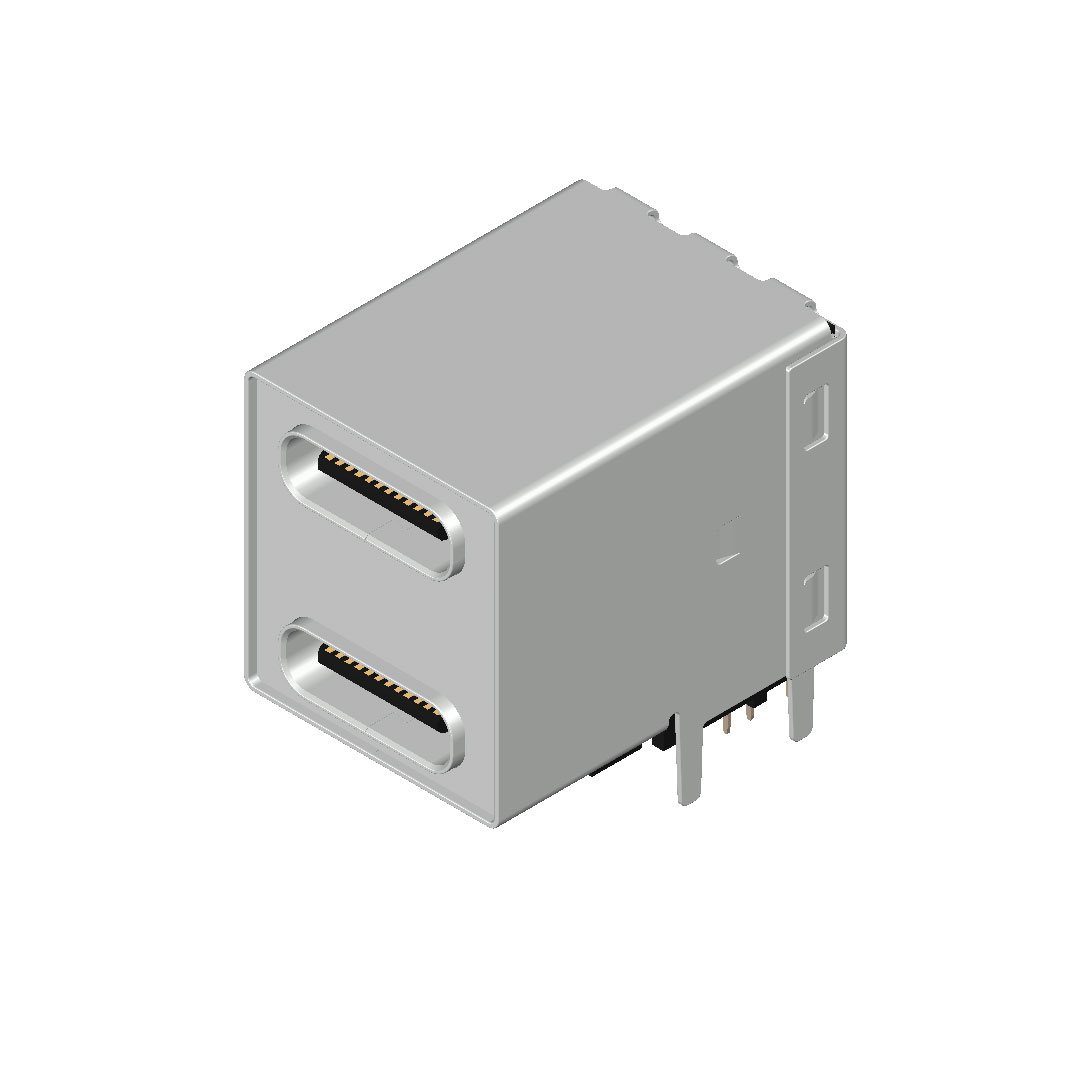 USB DUAL STACK: BOTH PORTS ARE T【CU3616SASCLA004-LF】