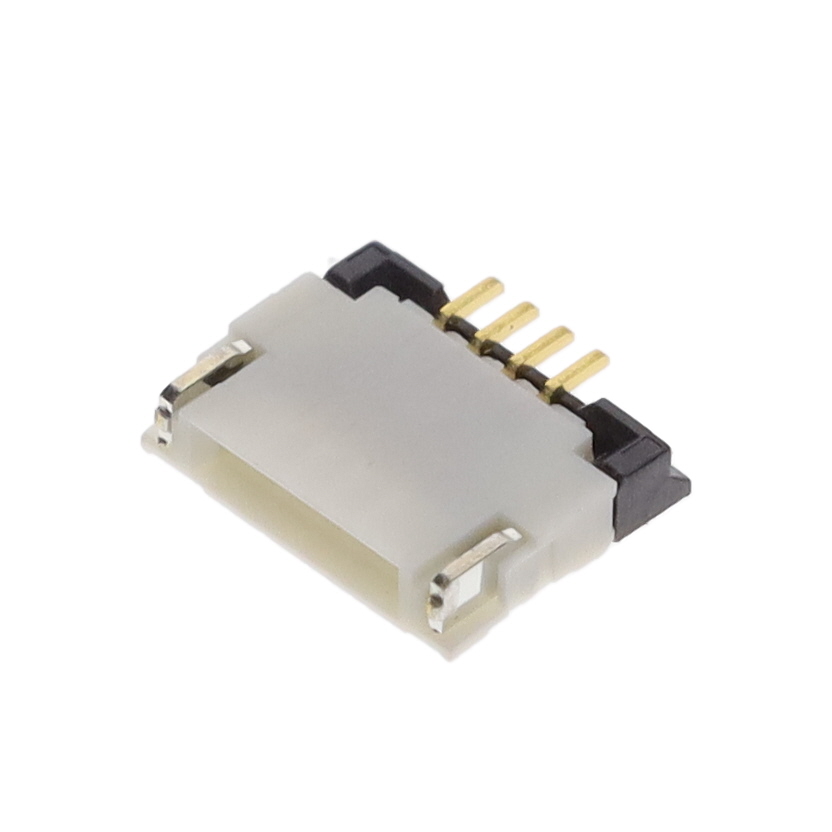 CONN FPC BOTTOM 4POS 0.5MM R/A【046298004000883+】