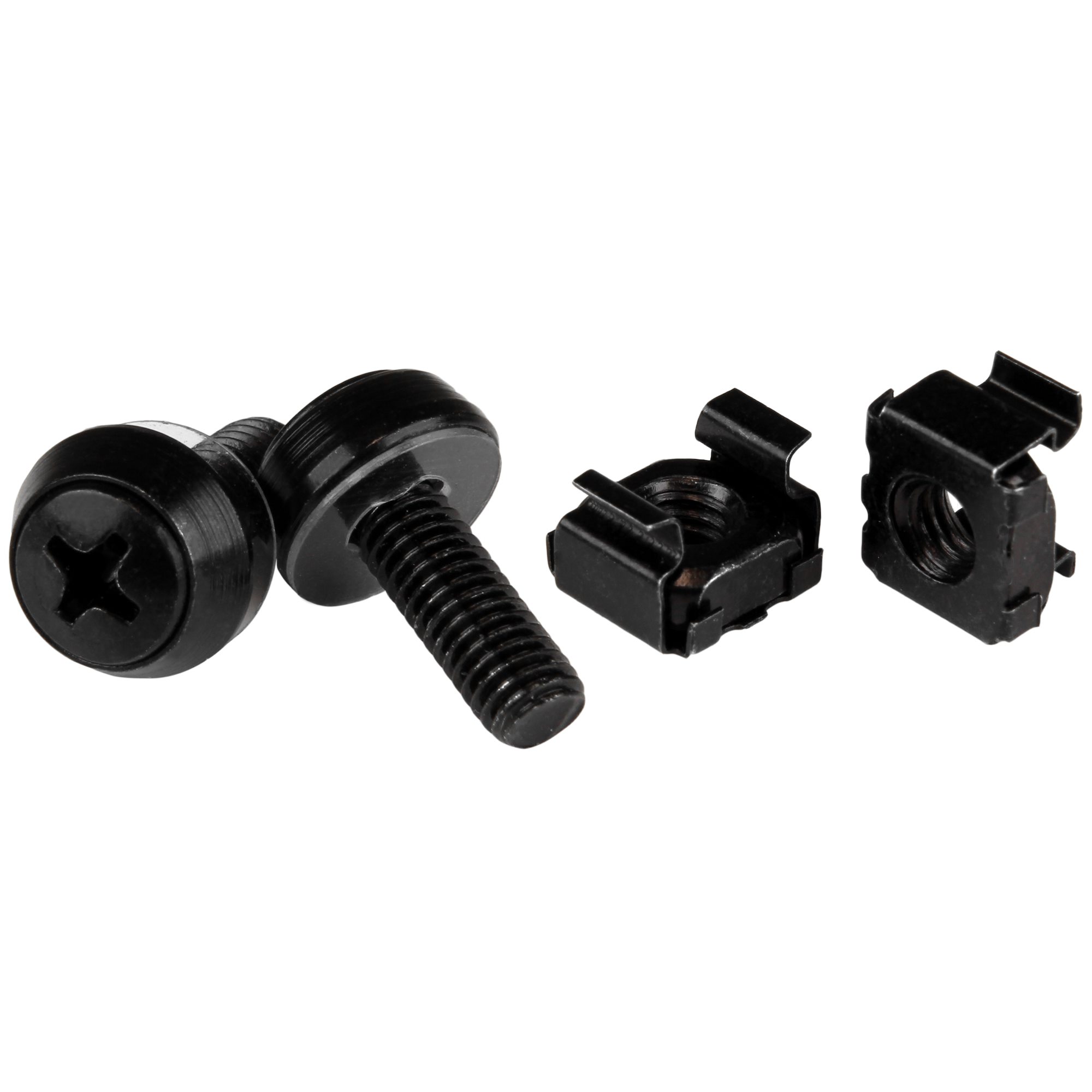 100 PKG M6 SCREWS & CAGE NUTS【CABSCREWM62B】